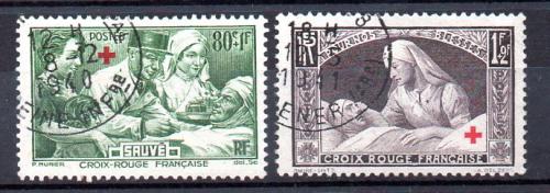 France Year 1940 Yvert No. 459/60 (o)